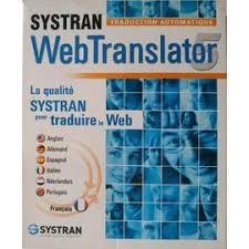 Guide utilisation  SYSTRAN WEBTRANSLATOR 5.0  de la marque SYSTRAN