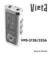 Notice VIETA VPD-3256 Lecteur audio portable