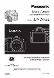 Notice PANALOGIC DMC-FZ8 Appareil photo numérique