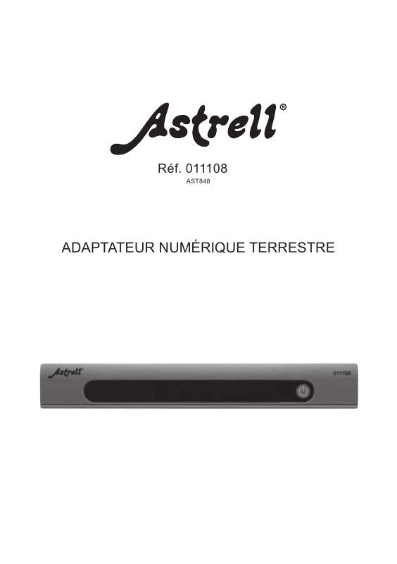 Guide utilisation  ASTELL TNT 011108NTC  de la marque ASTELL