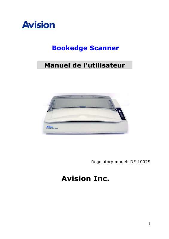 Guide utilisation  AVISION FB2280E  de la marque AVISION