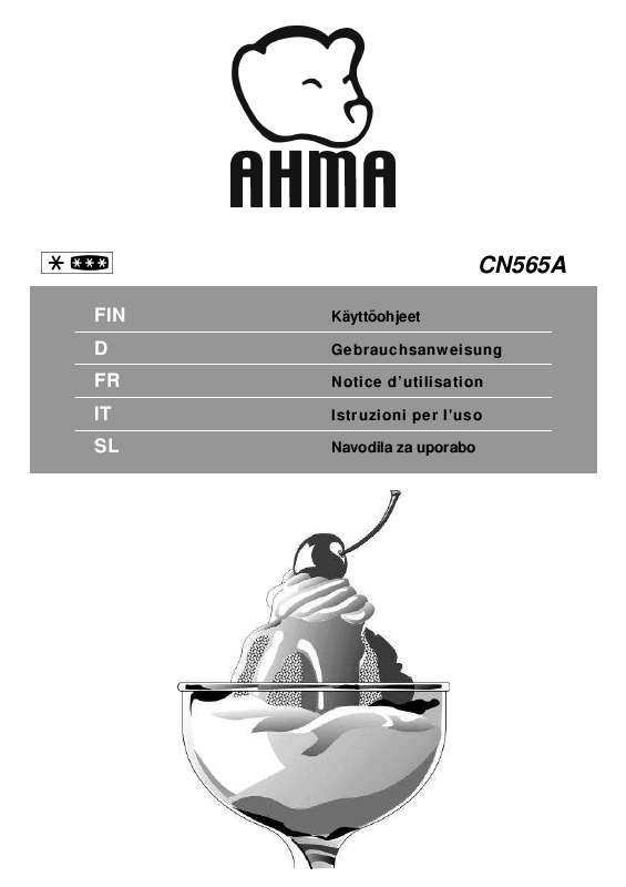 Guide utilisation  AHMA CN565A  de la marque AHMA