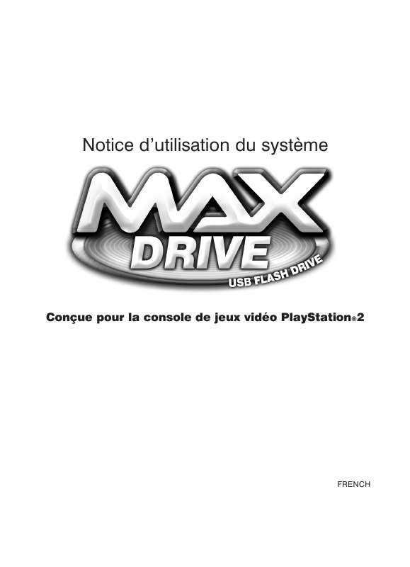 Guide utilisation  DATEL MAX DRIVE FOR PS2  de la marque DATEL