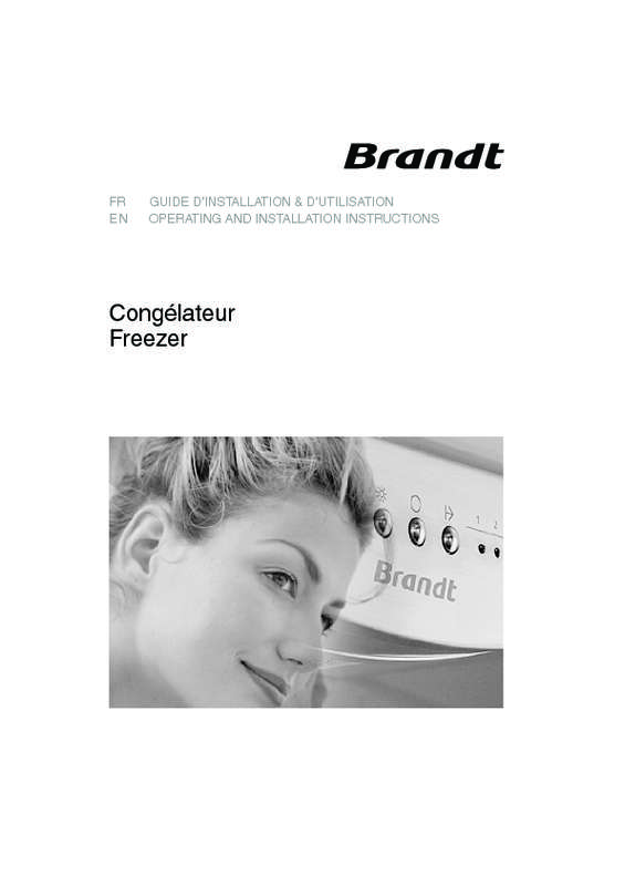 Guide utilisation BRANDT KRYSTO UD2320 de la marque BRANDT