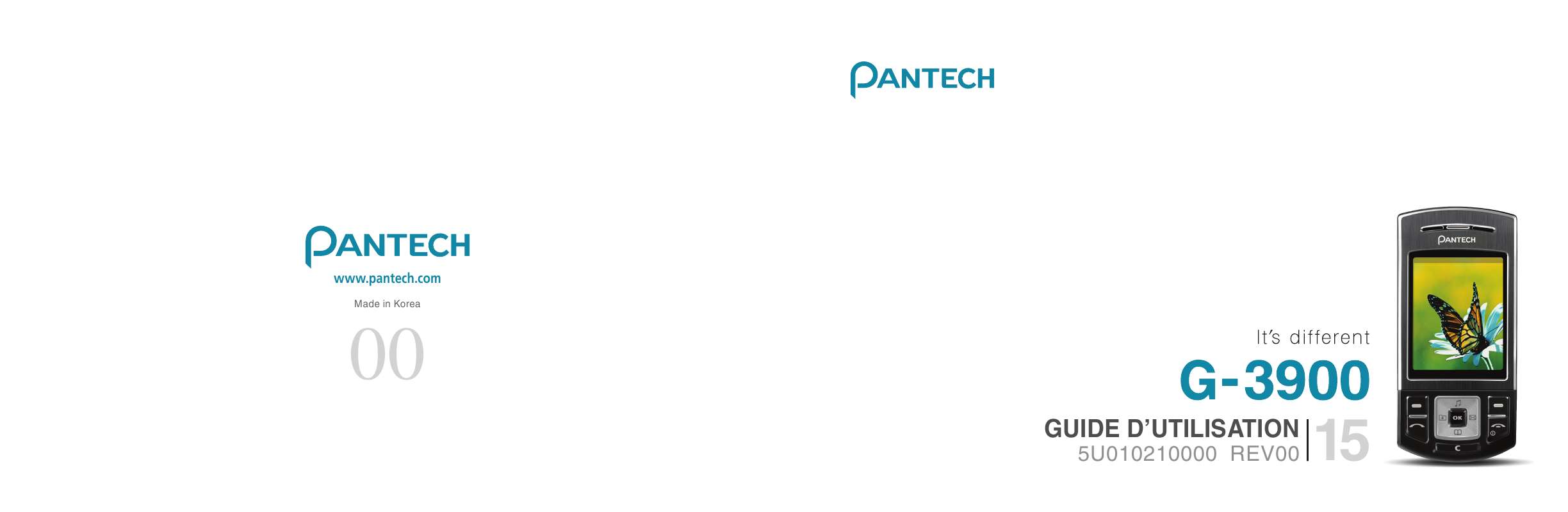 Guide utilisation PANTECH G-3900  de la marque PANTECH