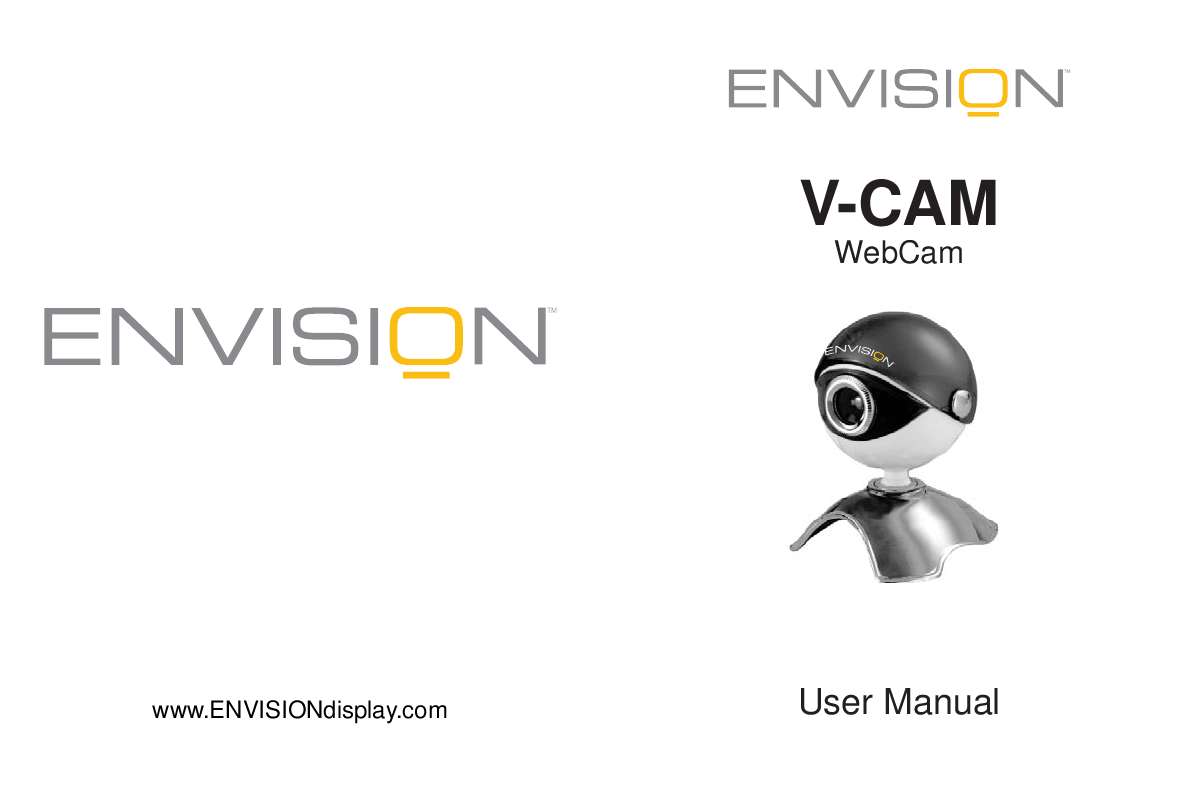 Guide utilisation ENVISION V-CAM  de la marque ENVISION