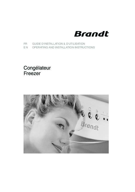 Guide utilisation BRANDT UD2022 de la marque BRANDT