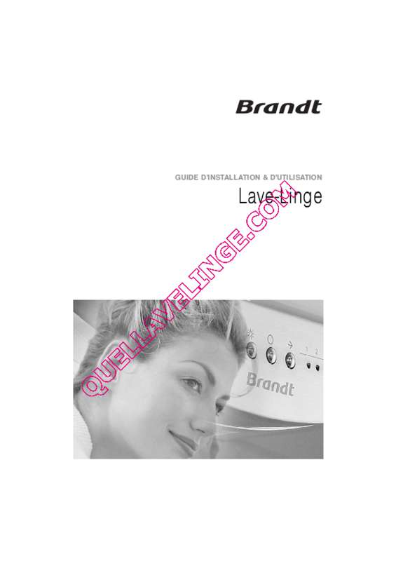 Guide utilisation BRANDT 2812 de la marque BRANDT