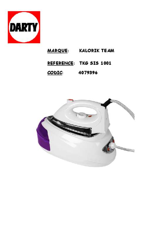 Guide utilisation KALORIK TKG YM 1000  de la marque KALORIK