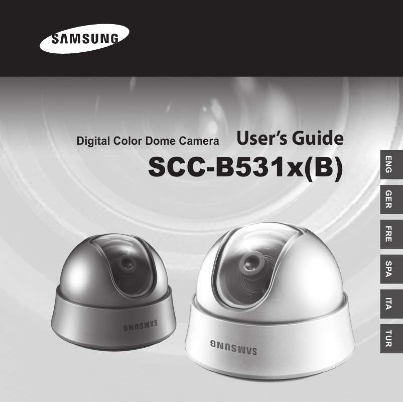 Guide utilisation SAMSUNG SCC-B5313P  de la marque SAMSUNG