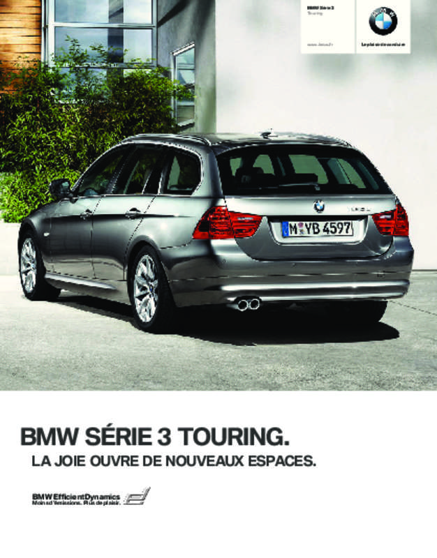 Guide utilisation BMW SERIE 3  de la marque BMW