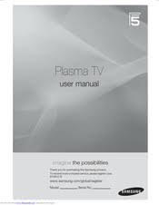 Guide utilisation SAMSUNG PS50A568S1W  de la marque SAMSUNG