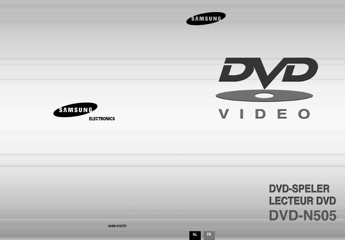 Guide utilisation SAMSUNG DVD-N505  de la marque SAMSUNG