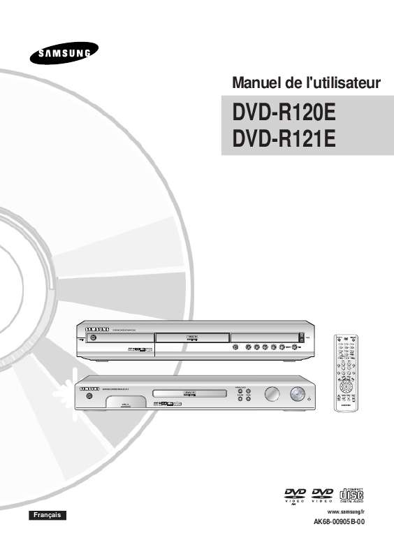 Guide utilisation SAMSUNG DVD-R120E  de la marque SAMSUNG