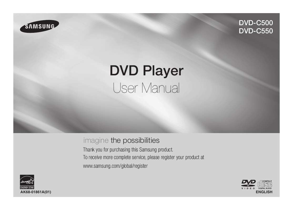 Guide utilisation SAMSUNG DVD-C500  de la marque SAMSUNG