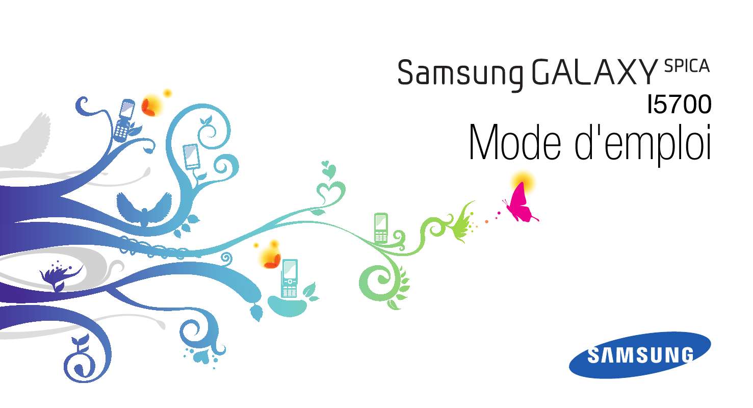 Guide utilisation SAMSUNG GALAXY SPICA I5700  de la marque SAMSUNG