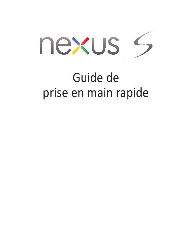 Guide utilisation SAMSUNG NEXUS S GT-I9023  de la marque SAMSUNG