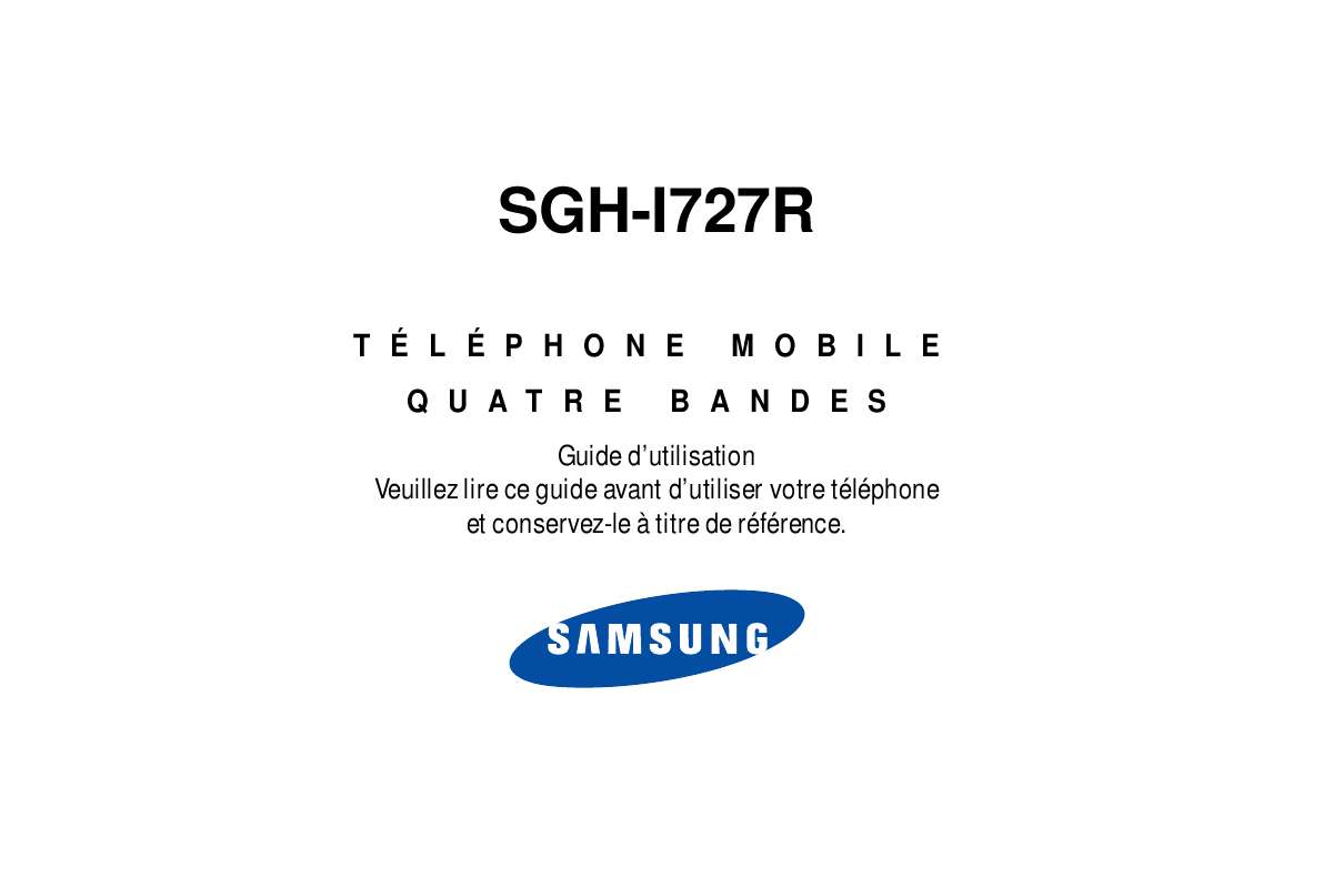 Guide utilisation SAMSUNG SGH-I727R  de la marque SAMSUNG