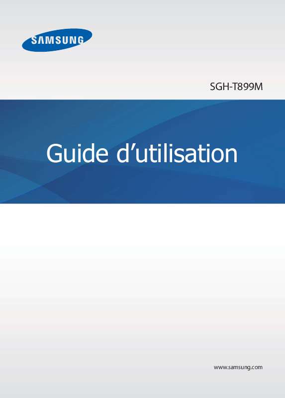 Guide utilisation SAMSUNG SGH-T899M  de la marque SAMSUNG