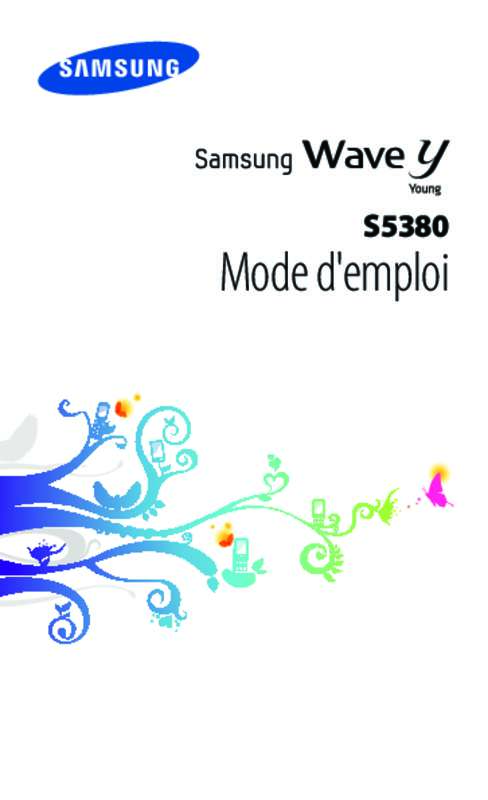 Guide utilisation SAMSUNG WAVE Y GT-S5380  de la marque SAMSUNG