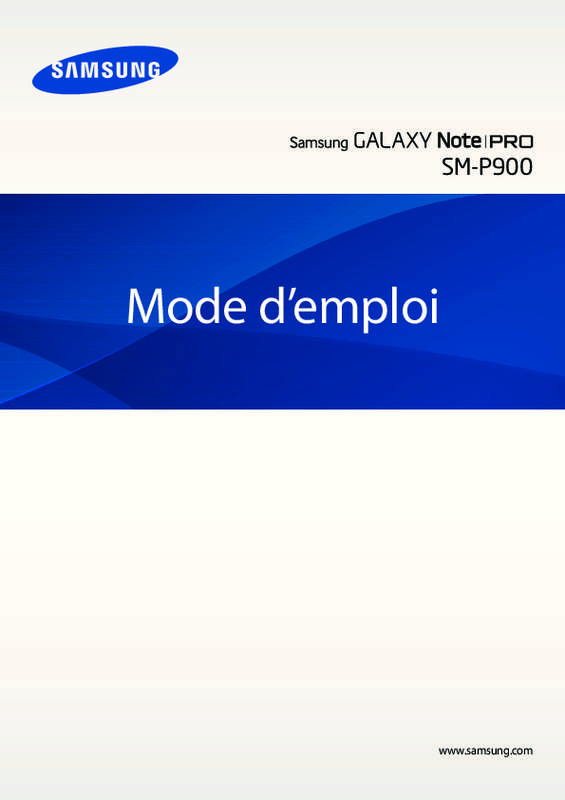 Guide utilisation SAMSUNG GALAXY NOTE PRO (12.2'')  de la marque SAMSUNG