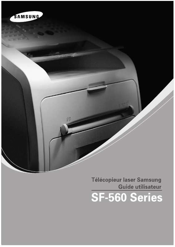 Guide utilisation SAMSUNG SF-560  de la marque SAMSUNG