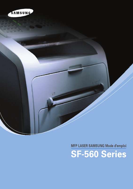 Guide utilisation SAMSUNG SF-565P  de la marque SAMSUNG