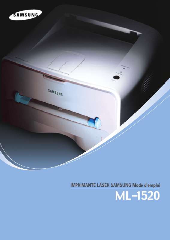 Guide utilisation SAMSUNG ML-1520  de la marque SAMSUNG