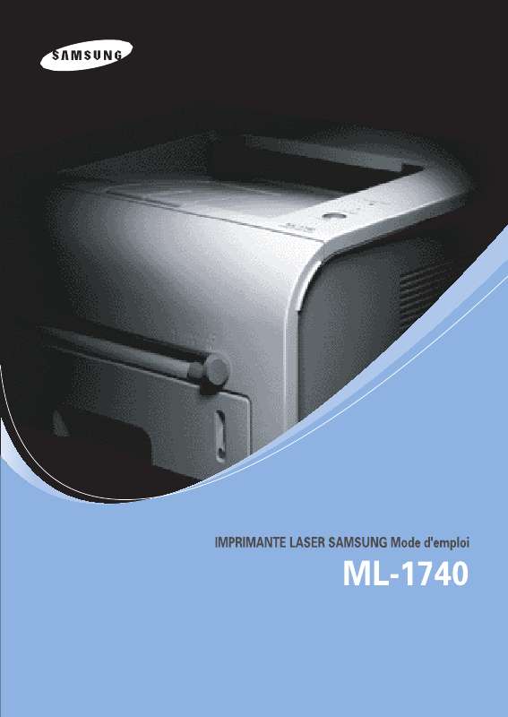 Guide utilisation SAMSUNG ML-1740  de la marque SAMSUNG