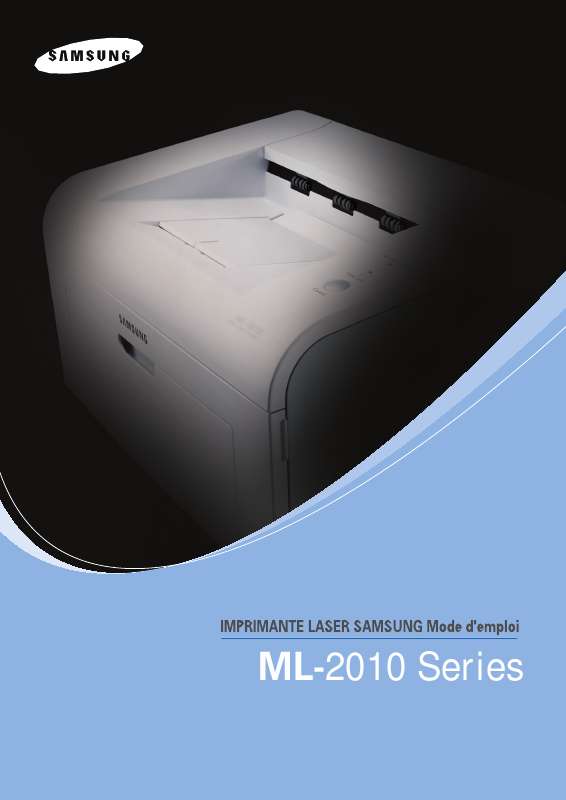 Guide utilisation SAMSUNG ML-2010  de la marque SAMSUNG