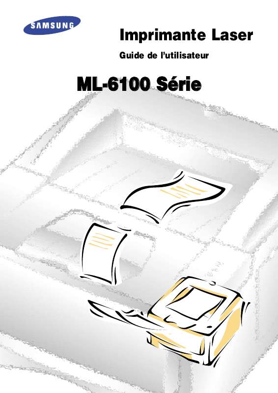 Guide utilisation SAMSUNG ML-6100  de la marque SAMSUNG