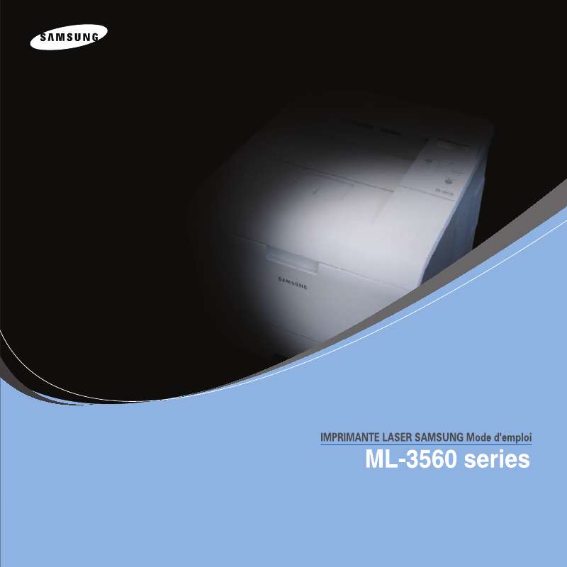 Guide utilisation SAMSUNG ML3560-SEE  de la marque SAMSUNG