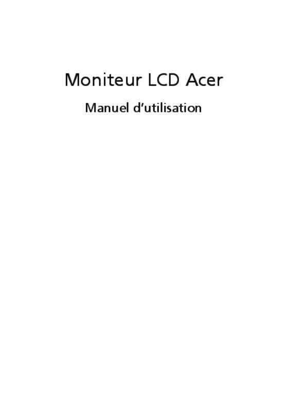 Guide utilisation ACER S200 HQLBBD  de la marque ACER