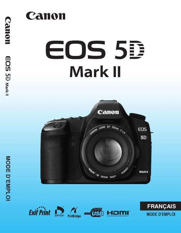 Guide utilisation CANON EOS 5D MARK II  de la marque CANON