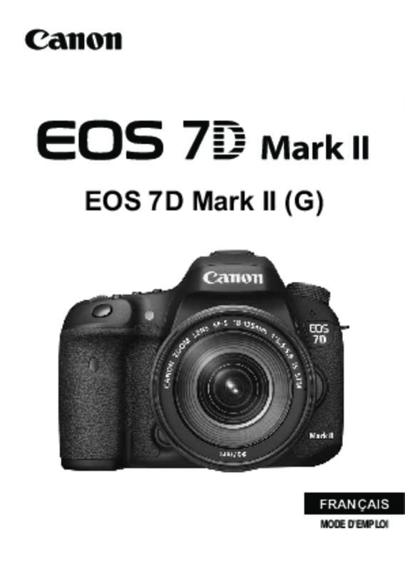Guide utilisation CANON EOS 7D MARK II  de la marque CANON