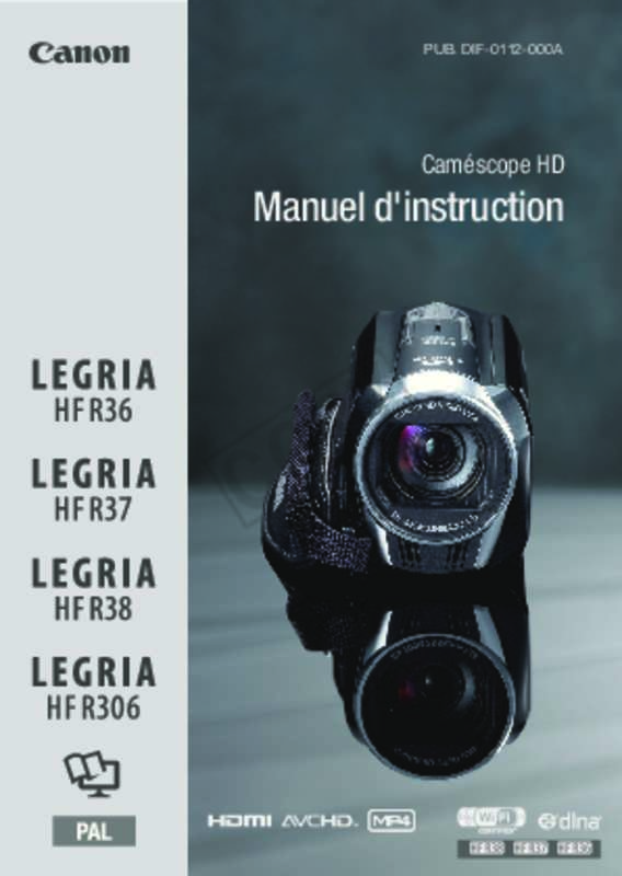 Guide utilisation CANON LEGRIA HF R36  de la marque CANON