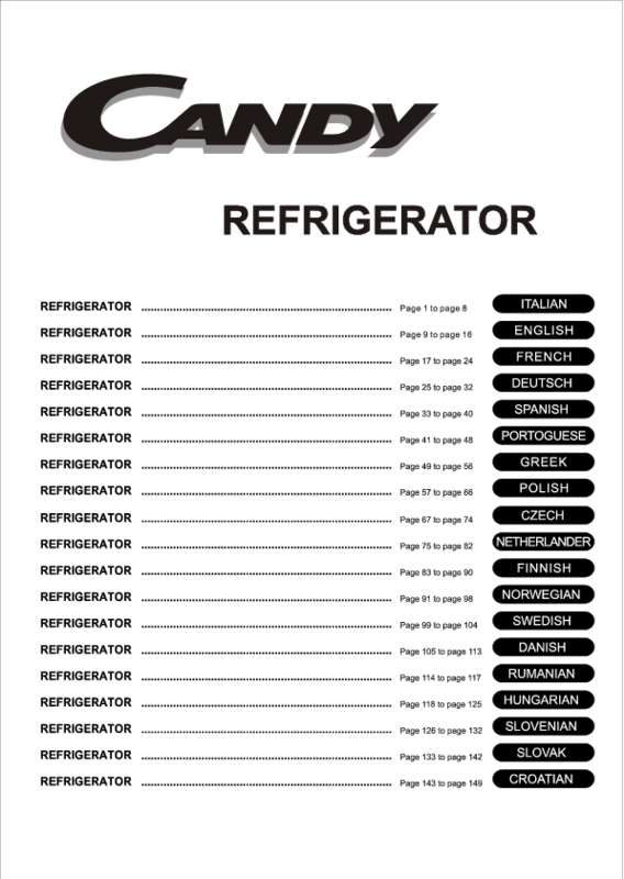 Guide utilisation  CANDY CCODS 5142WH  de la marque CANDY