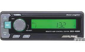 Notice ALPINE RUX-4280 Amplificateur audio