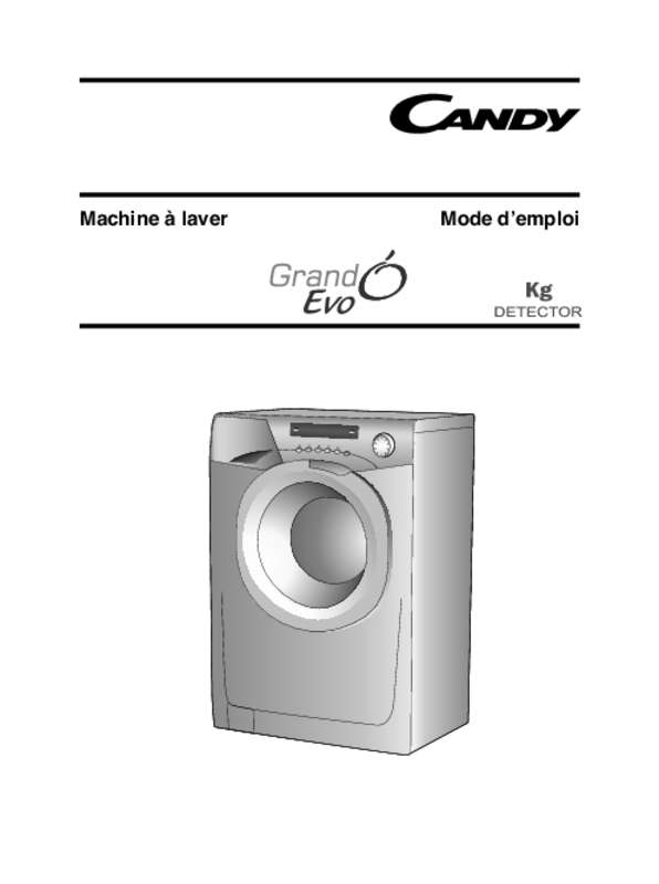 Guide utilisation CANDY EVO 14103D/1-47 de la marque CANDY