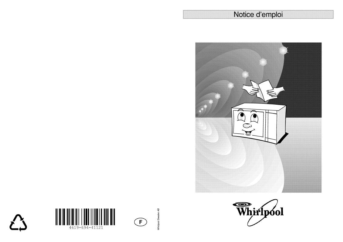 Guide utilisation WHIRLPOOL MT 774 IX  - MODE D'EMPLOI de la marque WHIRLPOOL