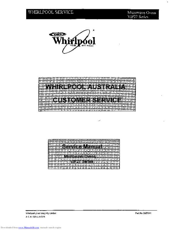 Guide utilisation WHIRLPOOL JET 914 VIP 27 de la marque WHIRLPOOL