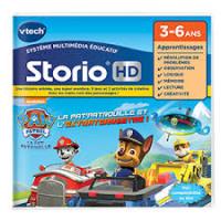 Notice VTECH JEU TABLETTE PAT'PATROUILLE - STORIO HD Tablette éducative