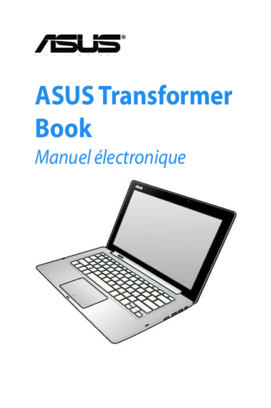 Guide utilisation ASUS TRANSFORMER BOOK T100HA-FU006T  de la marque ASUS
