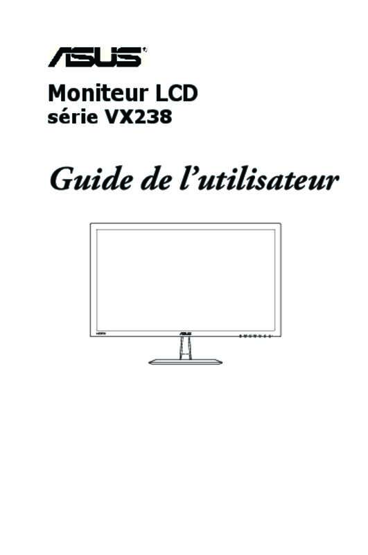 Guide utilisation ASUS VX239H  de la marque ASUS