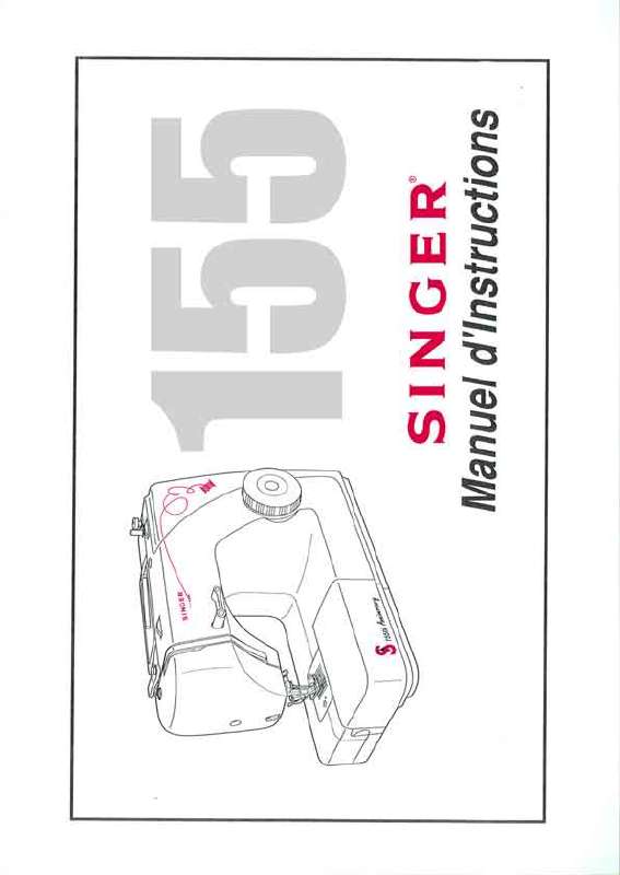 Guide utilisation SINGER MC 155 + JOUET  de la marque SINGER