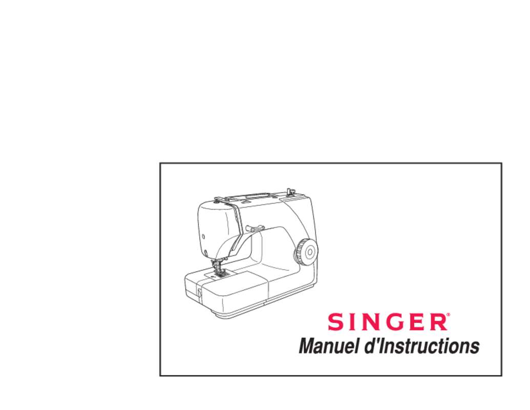 Guide utilisation SINGER MC1507  de la marque SINGER