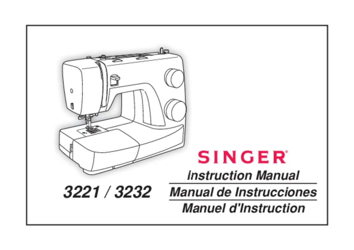 Guide utilisation SINGER MC3221  de la marque SINGER