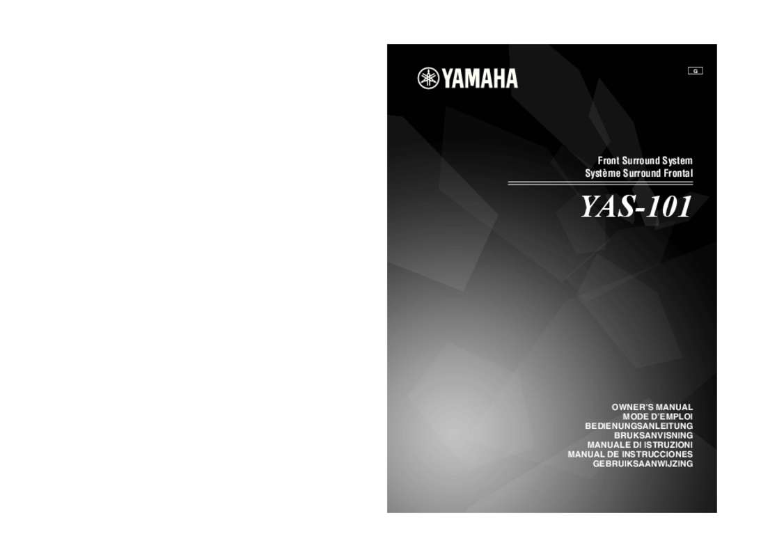 Guide utilisation YAMAHA YAS201  de la marque YAMAHA