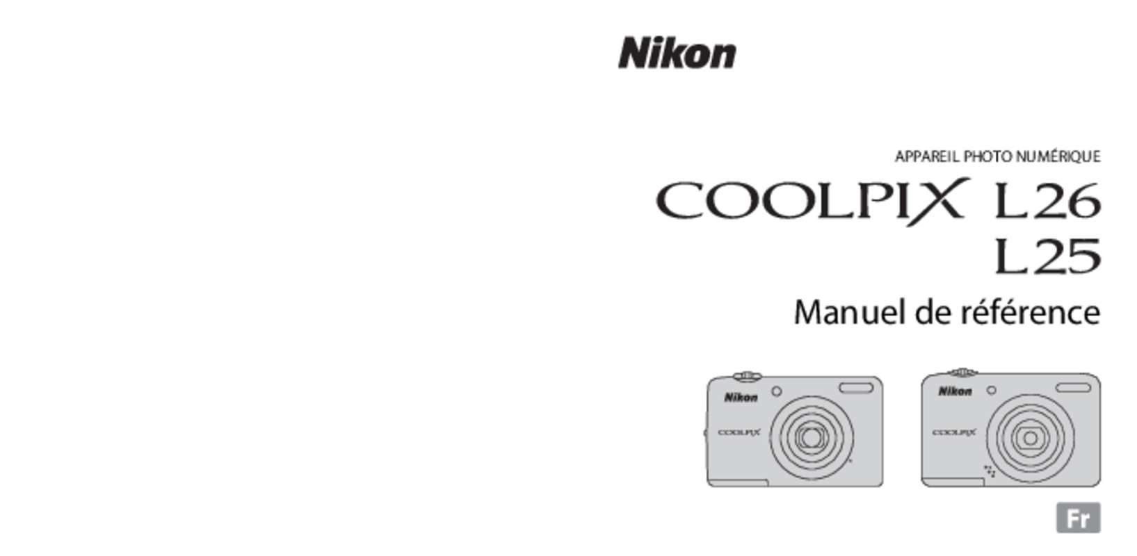 Guide utilisation NIKON COOLPIX L25  de la marque NIKON