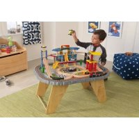 Notice KidKraft TRANSPORTATION STATION TRAIN SET & TABLE Jouets